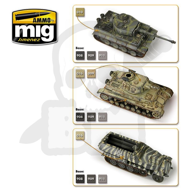 Ammo Mig 7116 Farby Wargame Early and Dak German