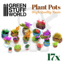 Plant Pot Resin set