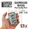 Resin Garbage bags żywiczne worki na śmieci 13szt.