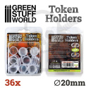 Token Holders 20mm - osłona na żeton 36 szt.