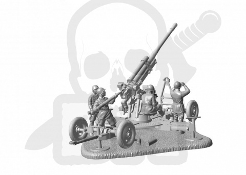 1:72 Soviet 85mm Anti Aircraft Gun