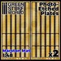 Photo etched Marston Mats 1/48