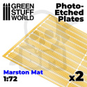 Photo etched Marston Mats 1/72