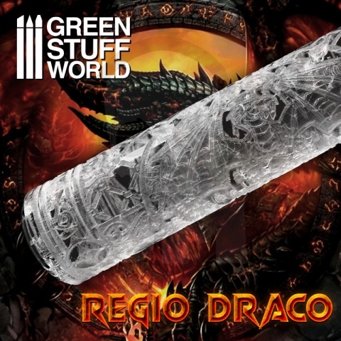 Rolling Pin Regio Draco wałek do odciskania tekstur
