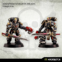Seraphim Knights Heads - 10 szt. główki Space Marine