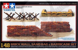 1:48 Tamiya 32508 Brick/Sandbag/Barricade Set