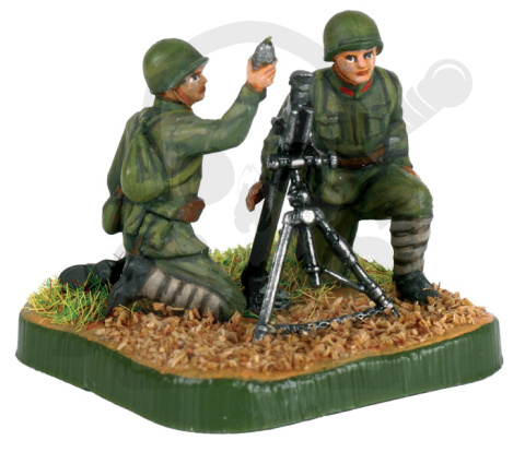1:72 Soviet 82 mm Mortar with Crew 1941-1943