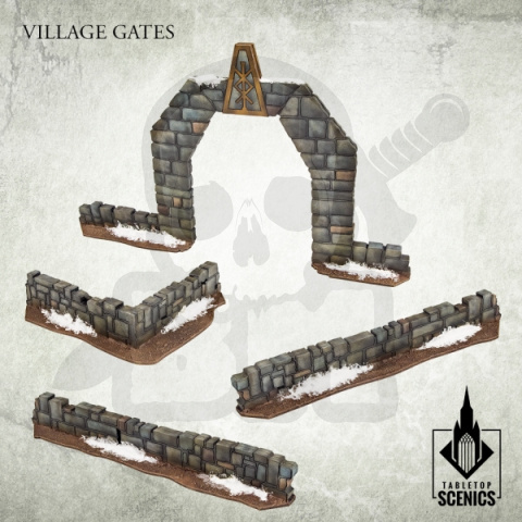 Village Gates - Fantasy Dwarven Terrain release