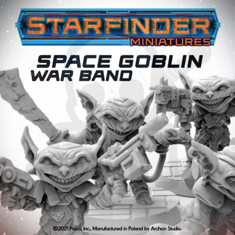 Starfinder - Space Goblin War Band 6 szt.