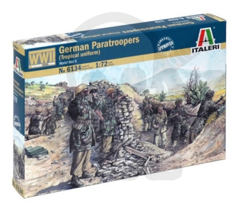 1:72 German IIWW Paratroopers with Tropical Uniform
