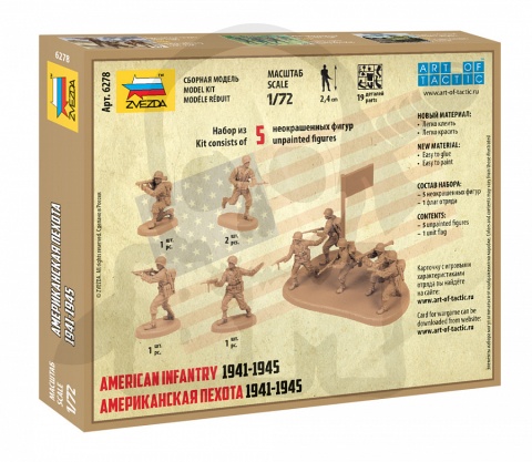 1:72 American Infantry 1941-1945