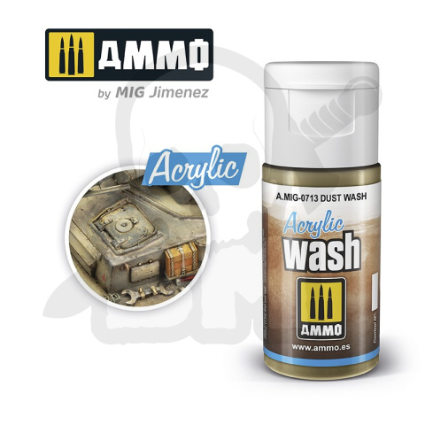 Ammo Mig 0713 Acrylic Wash Dust Wash