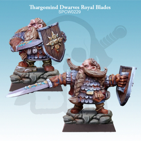 Thargomind Dwarves Royal Blades - krasnoludy 2 szt.