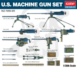 Academy 13262 U.S. Machine Gun Set 1:35