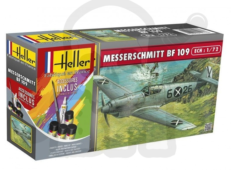 Heller 56236 Starter Set Messerschmitt Bf 109 B1/C1 1:72