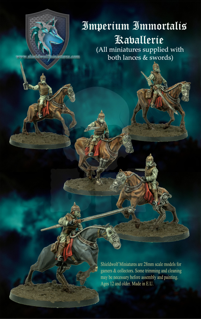 Imperium Immortalis Kavallerie (5 miniatures)