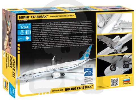 1:144 Civil Airliner Boeing 737-8 MAX 1:144 Civil Airliner Boeing 737-8 MAX