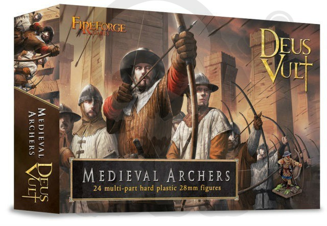 Medieval Archers - 8 szt. łuczników łucznicy