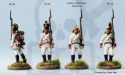Austrian Napoleonic Infantry 1809-1815 48 żołnierzy