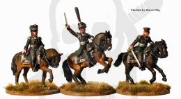 Russian Mounted Field Officers - wojny napoleońskie