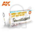 AK Interactive AK11718 WWII Luftwaffe Late War Colors Set 3G