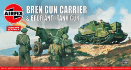 Airfix 01309V Bren Gun Carrier & 6pdr Anti-Tank Gun 1:76