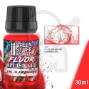 Splash Gel Flamming Red żel akrylowy 30ml