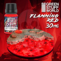 Splash Gel Flamming Red żel akrylowy 30ml