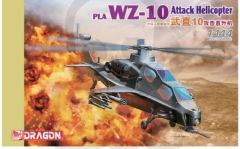 1:144 PLA WZ-10 Attack Helicopter