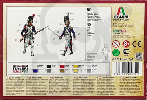 1:72 Napoleonic French Grenadiers