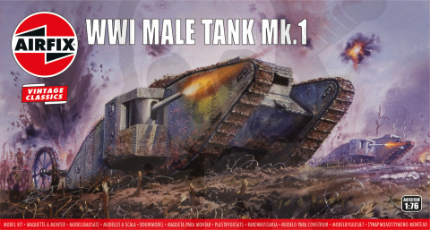 Airfix 01315V WWI Male Tank 1:76