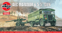 Airfix 01314V AEC Matador & 5.5inch Gun 1:76