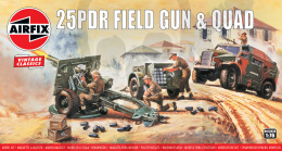 Airfix 01305V 25pdr Field Gun and Quad 1:76