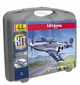Heller 60268 Constructor Kit P-51D Mustang + podstawka 1:72