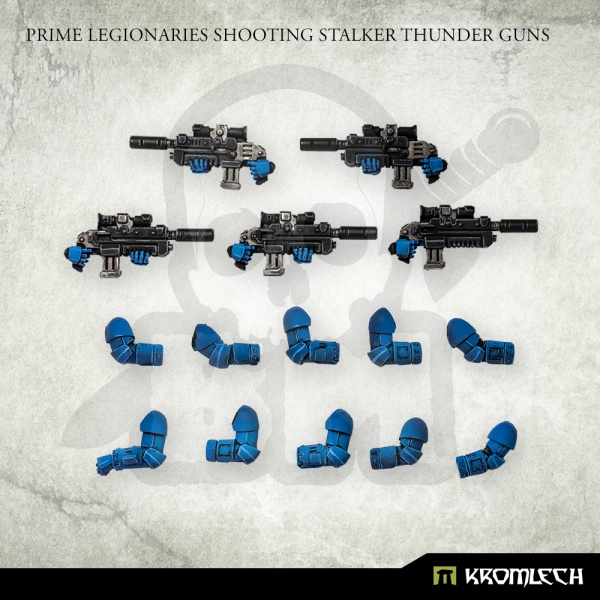 Prime Legionaries Shooting Stalker Thunder Guns