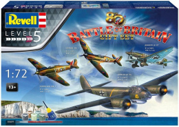 Revell 05691 80th Anniversary Battle of Britain 4 samoloty 1:72