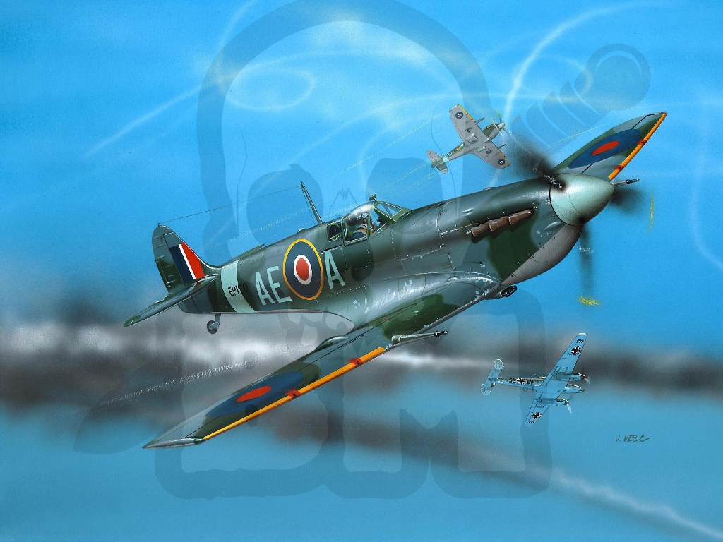 Revell 64164 Supermarine Spitfire Mk V Model Set 1:72