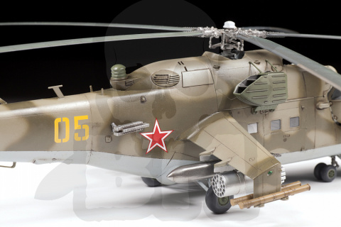 1:48 Soviet Attack Helicopter MI-24V/VP 1:48 Soviet Attack Helicopter MI-24V/VP