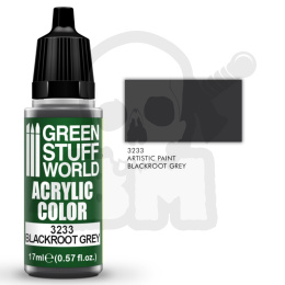 Acrylic Color Paint - Blackroot Grey farba akrylowa 17ml