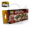 Ammo Mig 7118 Farby Wargame 1945 Late German Set