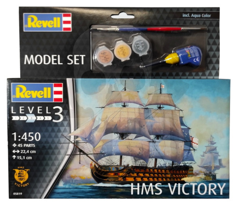 Revell 65819 zestaw H.M.S. Victory 1:450