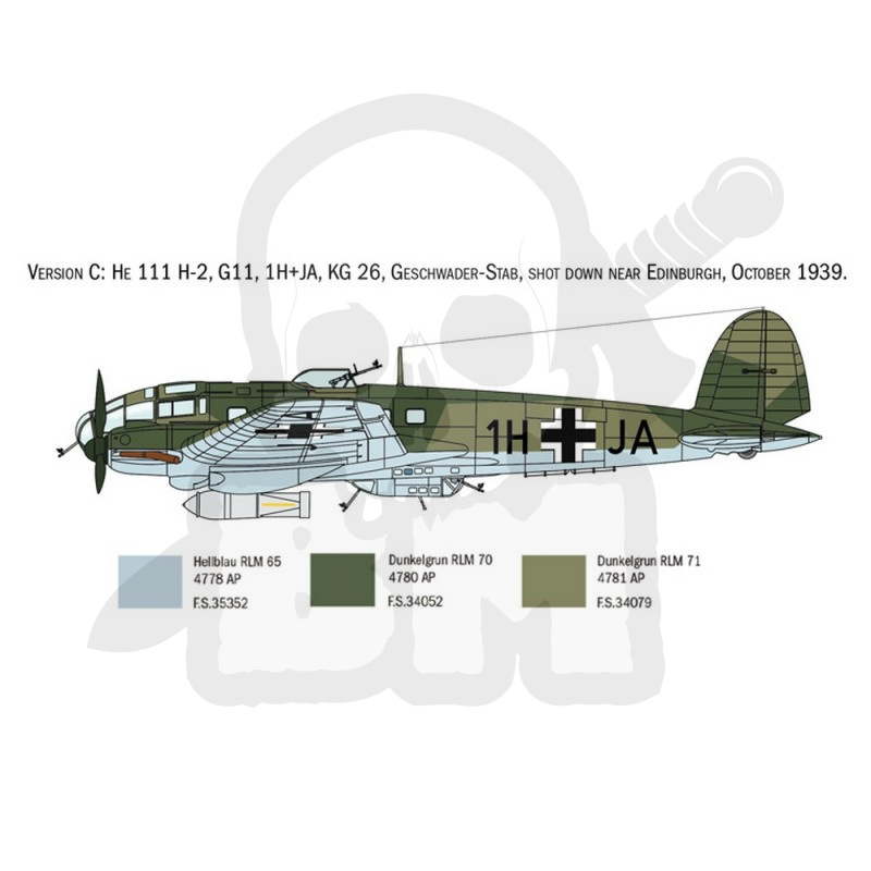 1:72 Heinkel He 111H