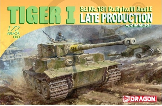 1:72 Sd.Kfz. 181 Tiger I Late production w zimmerit