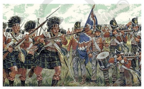 1:72 Napoleonic Wars British and Scots Infantry