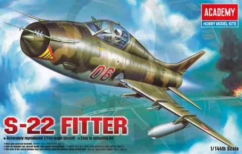 Academy 12612 SU-22 Fitter 1:144