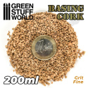 Fine Basing Grit - 200 ml Cork Grit Thin