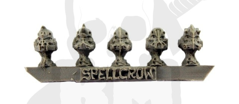 Hełmy Kosmicznych Rycerzy Salamandry / Smoka Głowy Kosmicznych Rycerzy Marines 10 szt. Salamandra/Dragons Knights Helmets