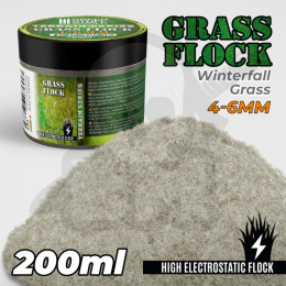 Static Grass Flock 4-6mm Winterfall Grasss 200 ml