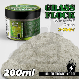 Static Grass Flock 2-3mm Winterfall Grasss 200 ml