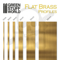 Flat Brass Profile 0.2 x 1mm